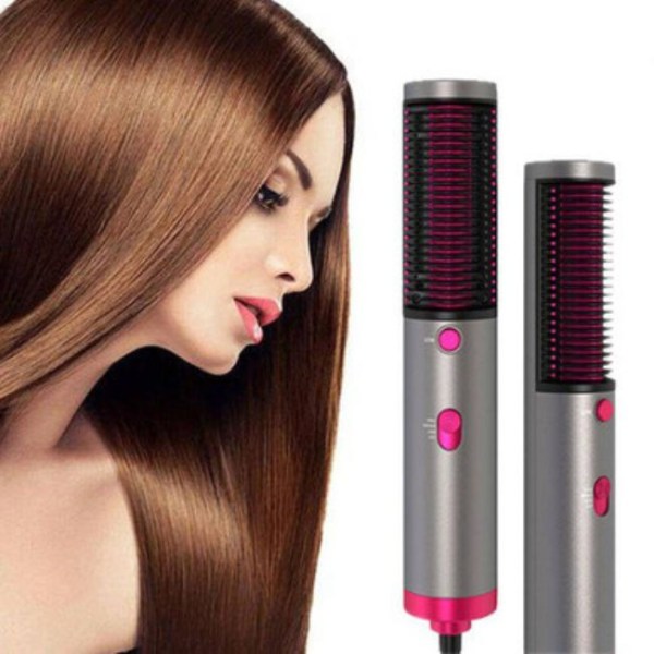 2-in-1 Hot Air Brush Dryer and Straightener - Image 2