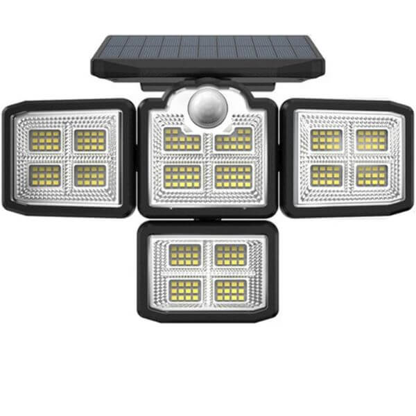 4 Head Outdoor Solar Light with Motion Sensor - Image 3