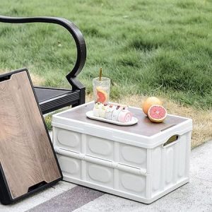 Collapsible Picnic Basket Box with Handle