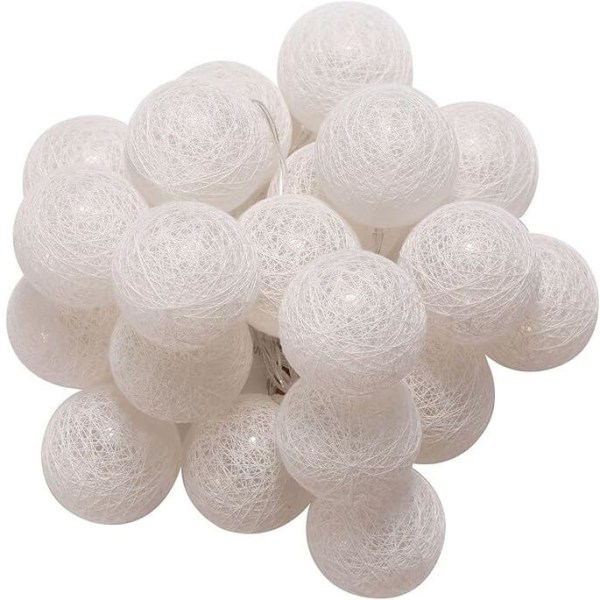 Cotton Balls String Lights - Image 3
