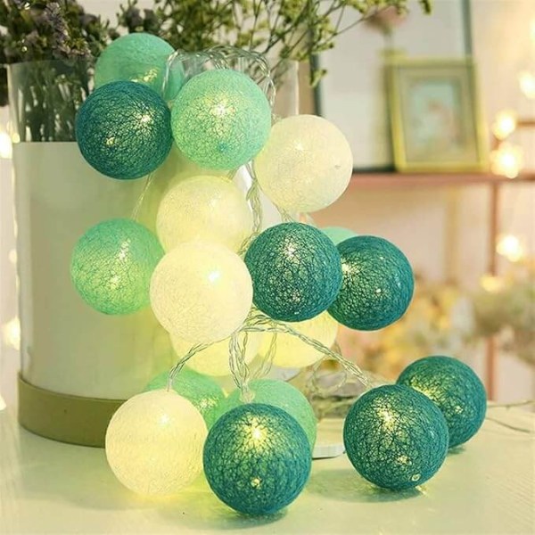 Cotton Balls String Lights - Image 4