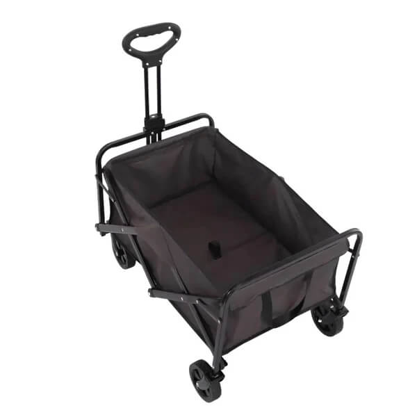 Foldable Outdoor Camping Trolley with Adjustable Handle - Image 2