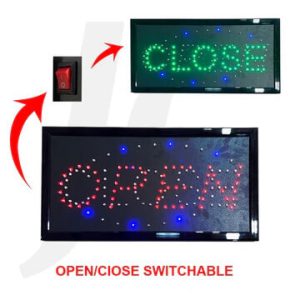 Led Switchable Open and Close Sign
