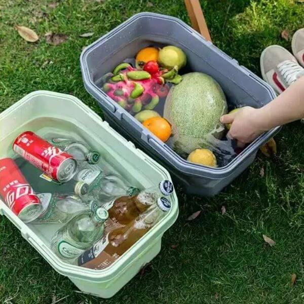 Multifunctional Outdoor Foldable Picnic Basket - Image 2