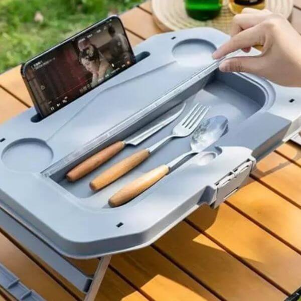 Multifunctional Outdoor Foldable Picnic Basket - Image 3