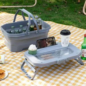 Multifunctional Outdoor Foldable Picnic Basket