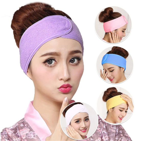 Towel Hair Wrap Head Band For Makeup