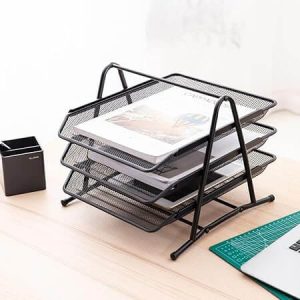 3 Tier Office File Organizer