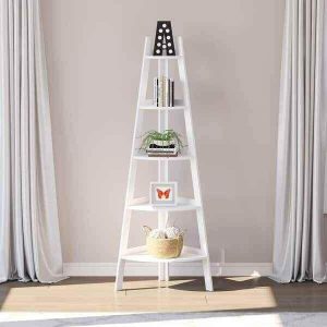 5 Tier Ladder Corner Shelf