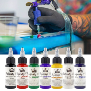 7 Colors Natural Pigment Tattoo Ink Set