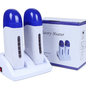 Professional Double Depilatory Roll-On Wax Warmer