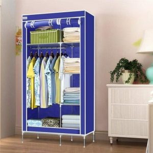Double Canvas Storage Wardrobe