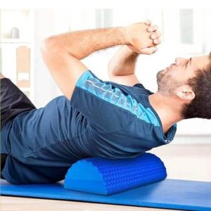 Half Round Yoga Massage Foam Roller
