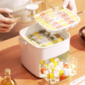 Fridge Double Layer Ice Maker