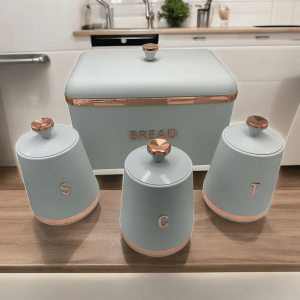 Elegant 3-Piece Canister Set