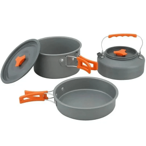 Outdoor Aluminium Camping Cooking Set