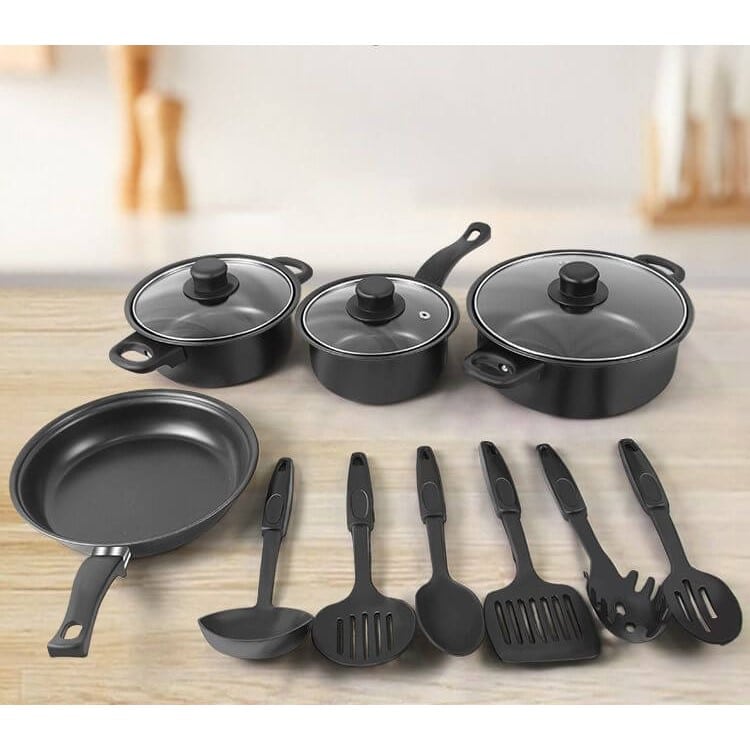 Stainless Steel Cookware 13 Pieces Set - Image 3